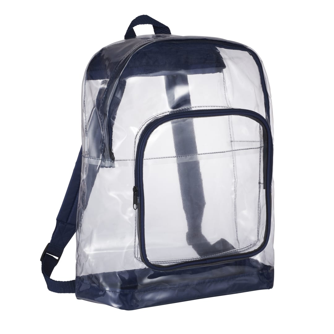 Bullet Rally Clear Backpack - SM-7300 Blue