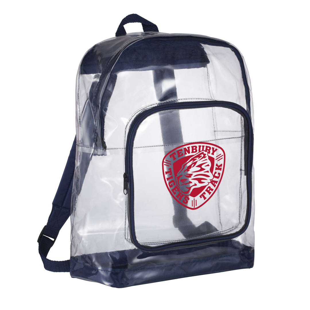 Bullet Rally Clear Backpack - SM-7300 Blue