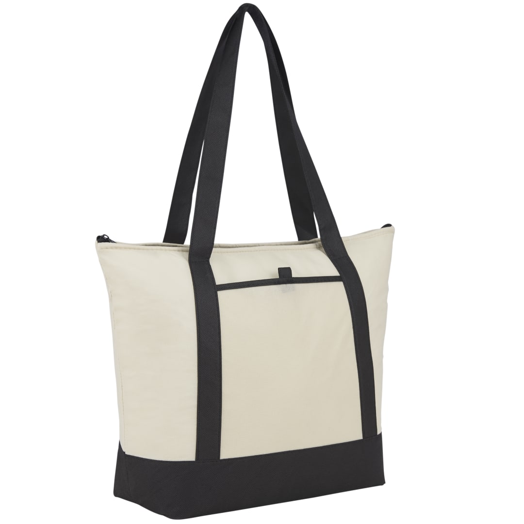 Lighthouse 24-Can Non-Woven Tote Cooler - SM-7314 Black