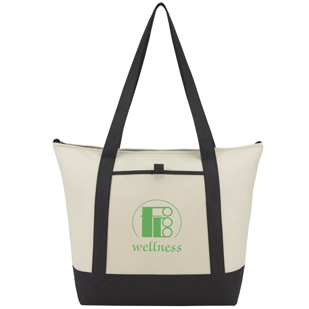 Lighthouse 24-Can Non-Woven Tote Cooler - SM-7314 Black