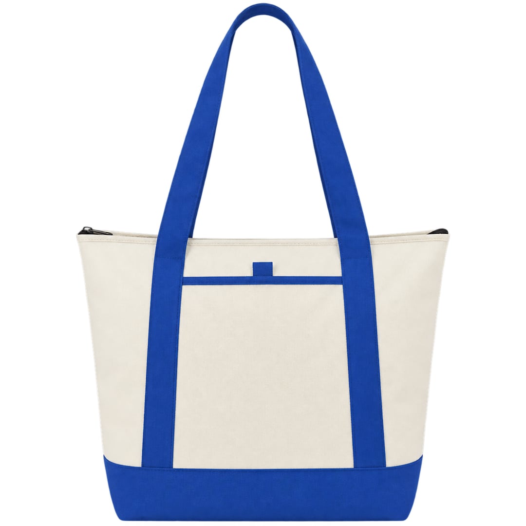 Lighthouse 24-Can Non-Woven Tote Cooler - SM-7314 Blue
