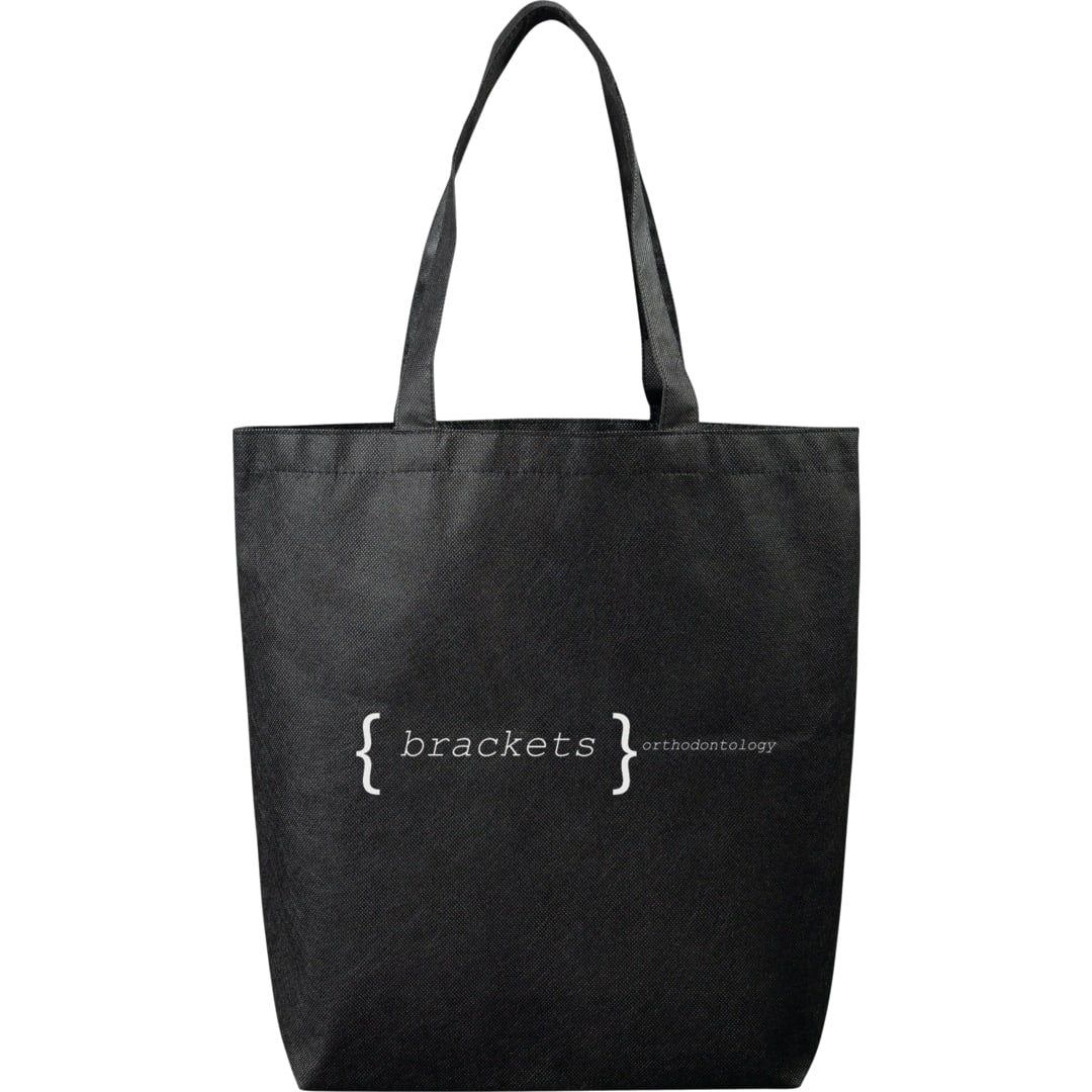 Eros Non-Woven Shopper Tote - SM-7329 Black