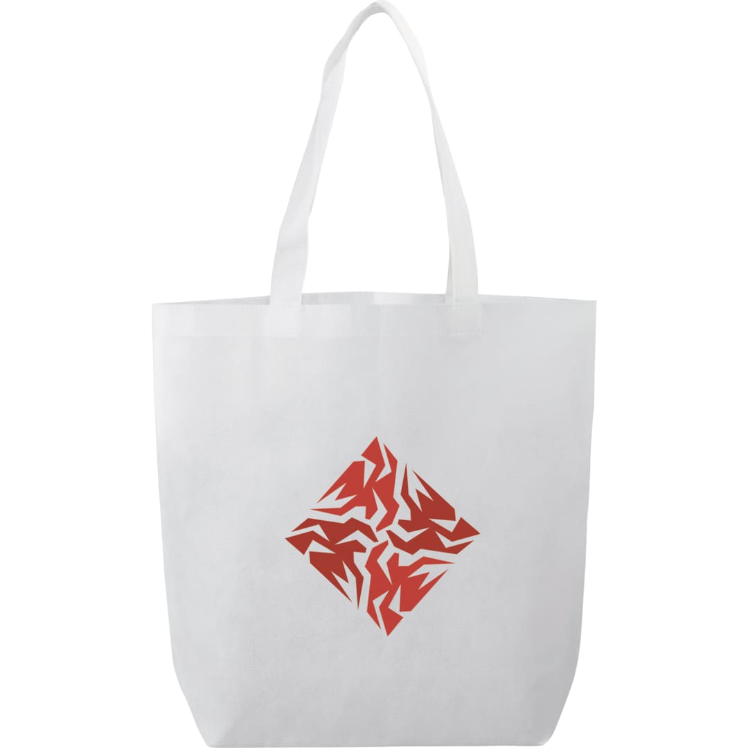 Eros Non-Woven Shopper Tote - SM-7329 White