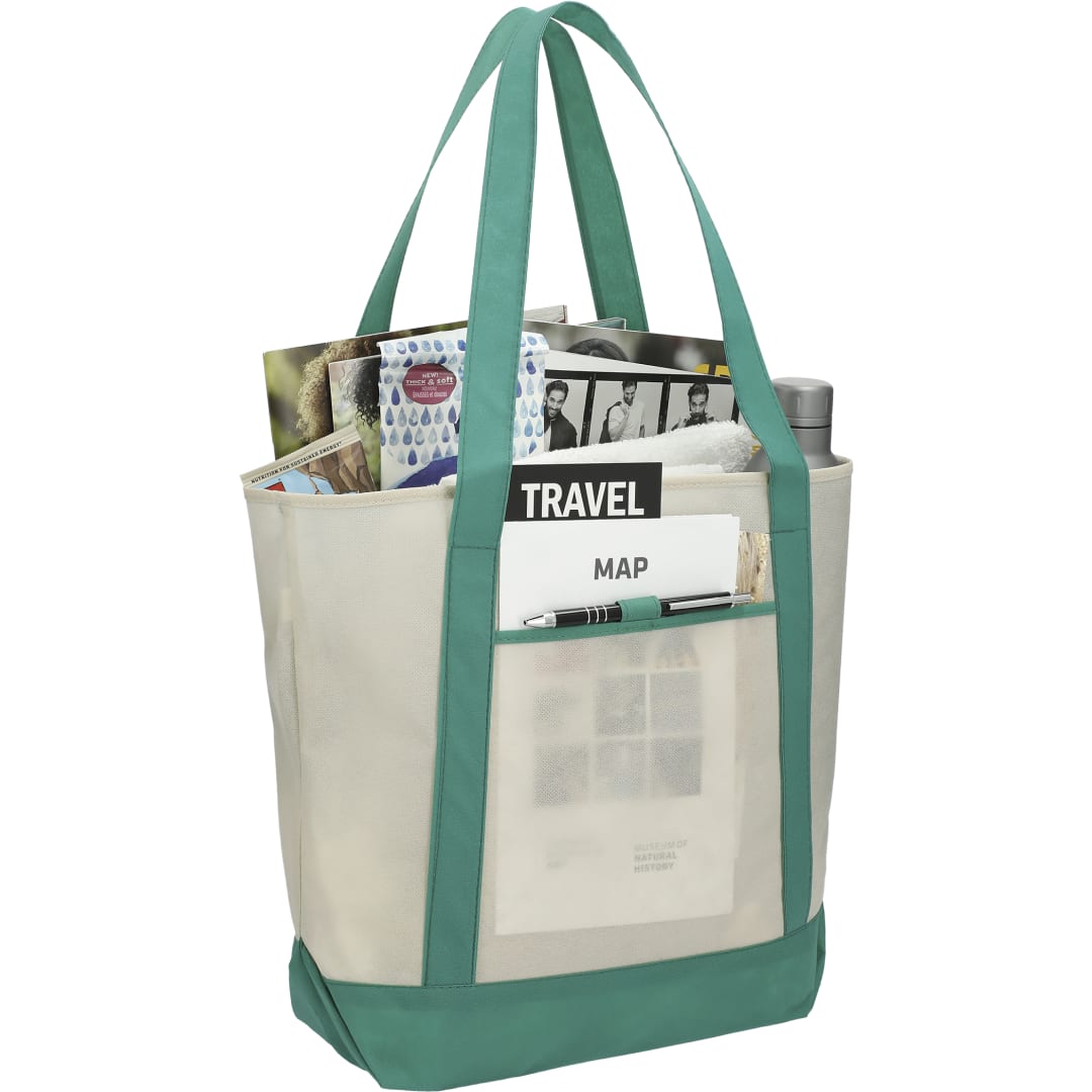 Lighthouse Non-Woven Tote - SM-7333 Green