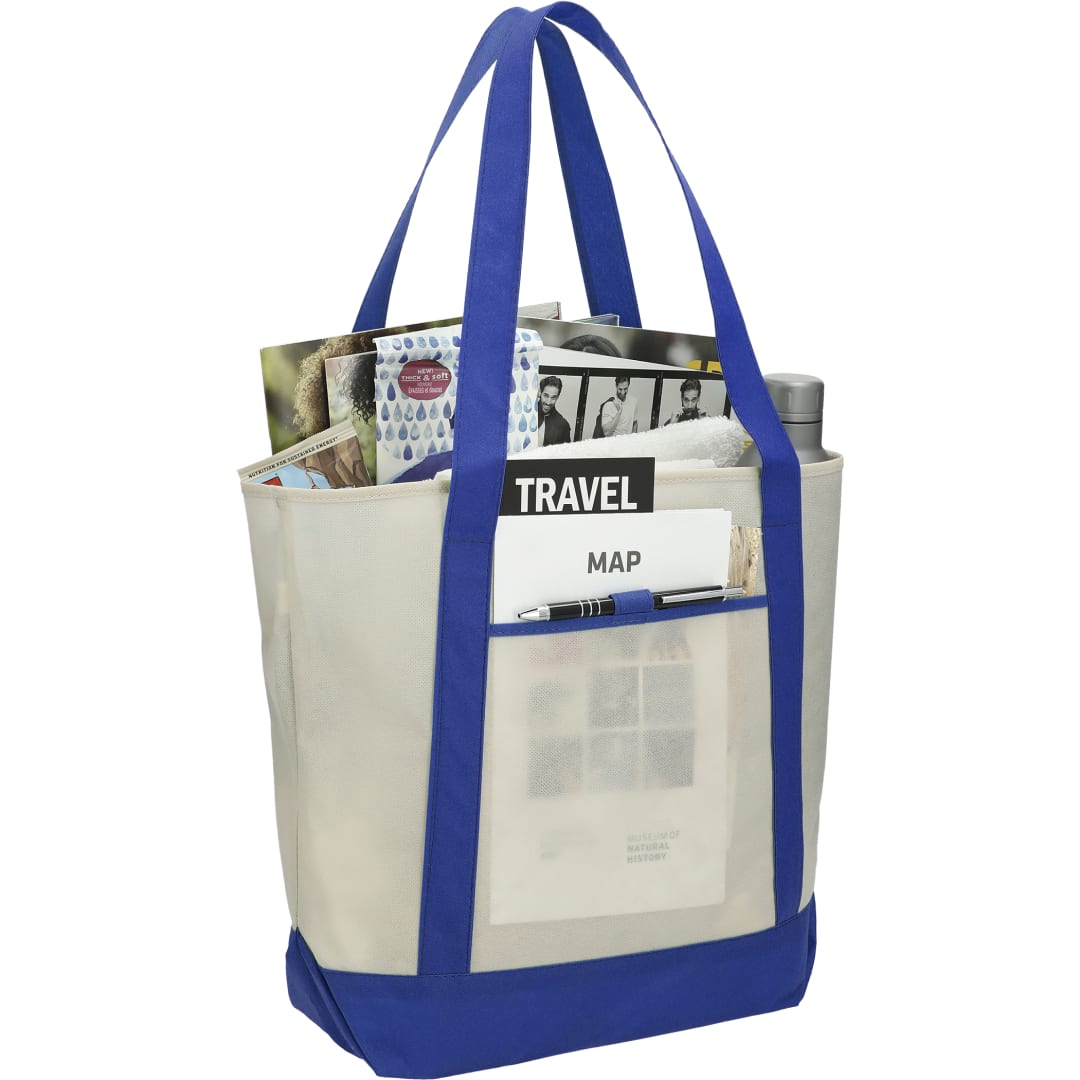 Lighthouse Non-Woven Tote - SM-7333 Blue