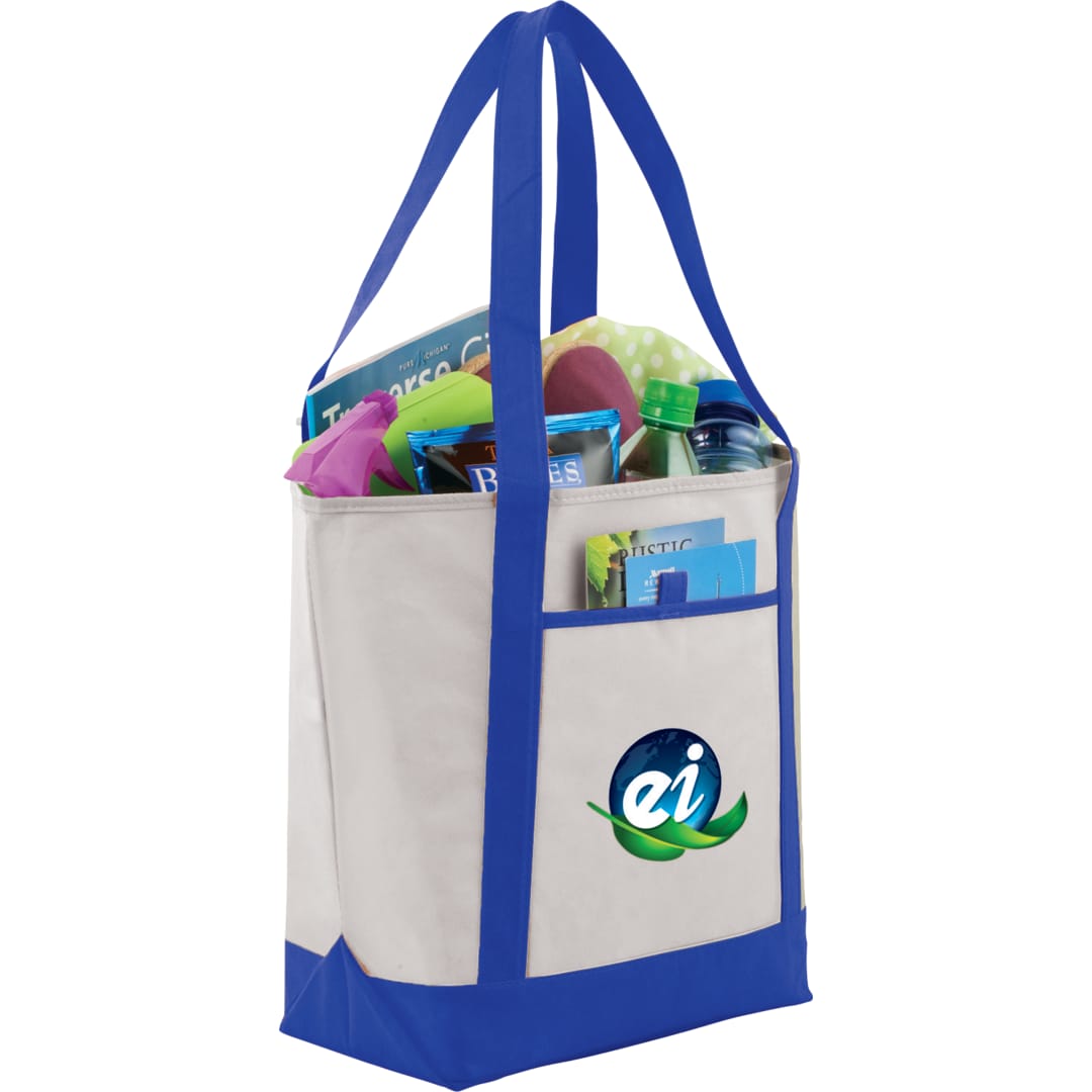 Lighthouse Non-Woven Tote - SM-7333 Blue