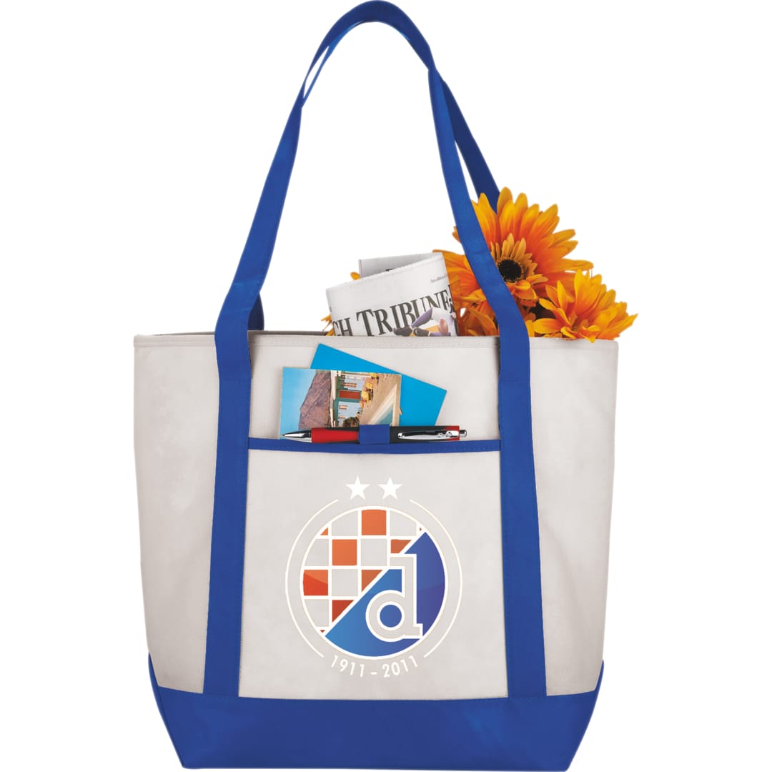 Lighthouse Non-Woven Tote - SM-7333 Blue