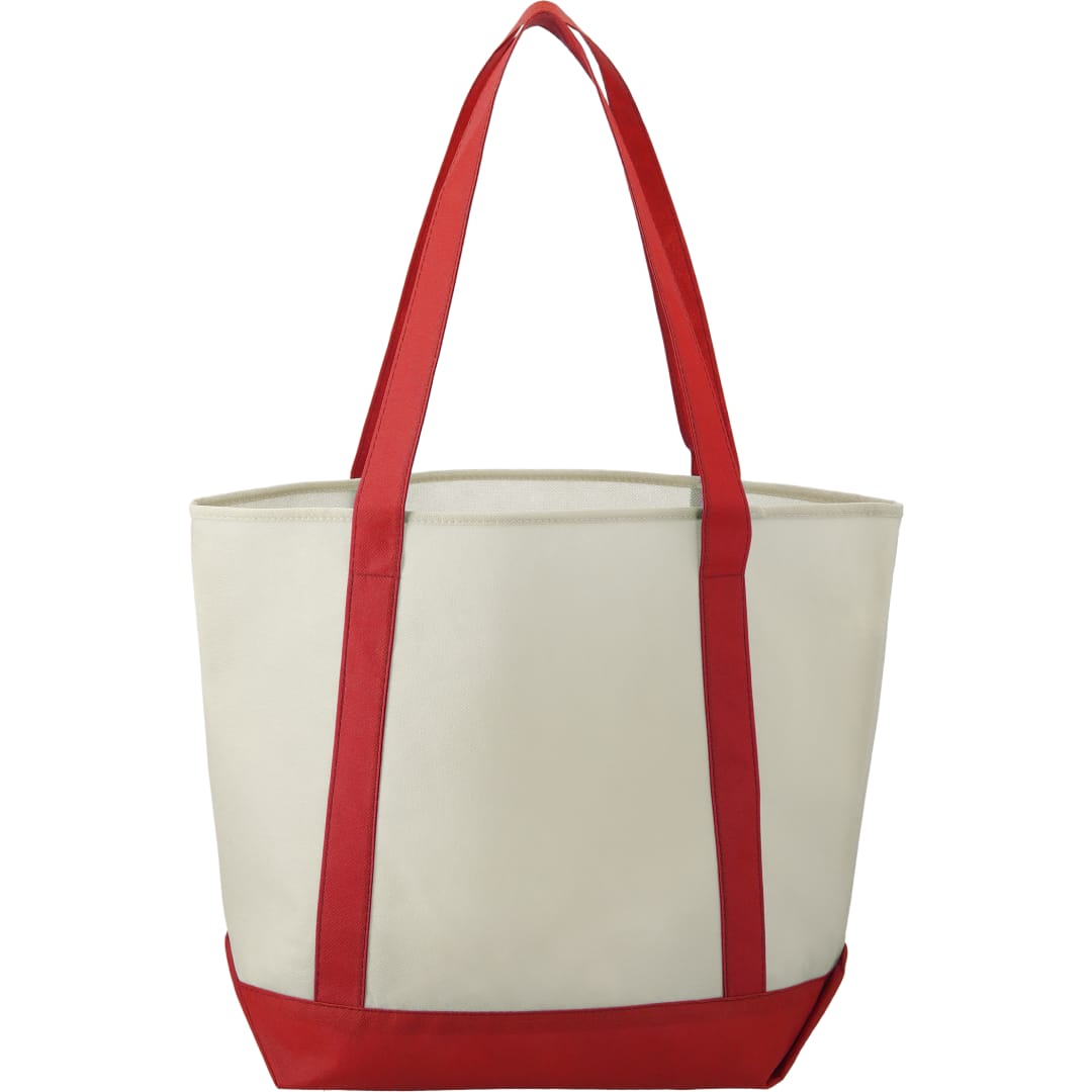 Lighthouse Non-Woven Tote - SM-7333 Red