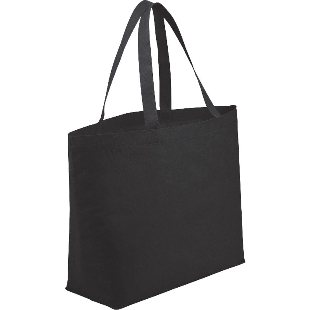Big Boy Non-Woven Shopper Tote - SM-7344 Black