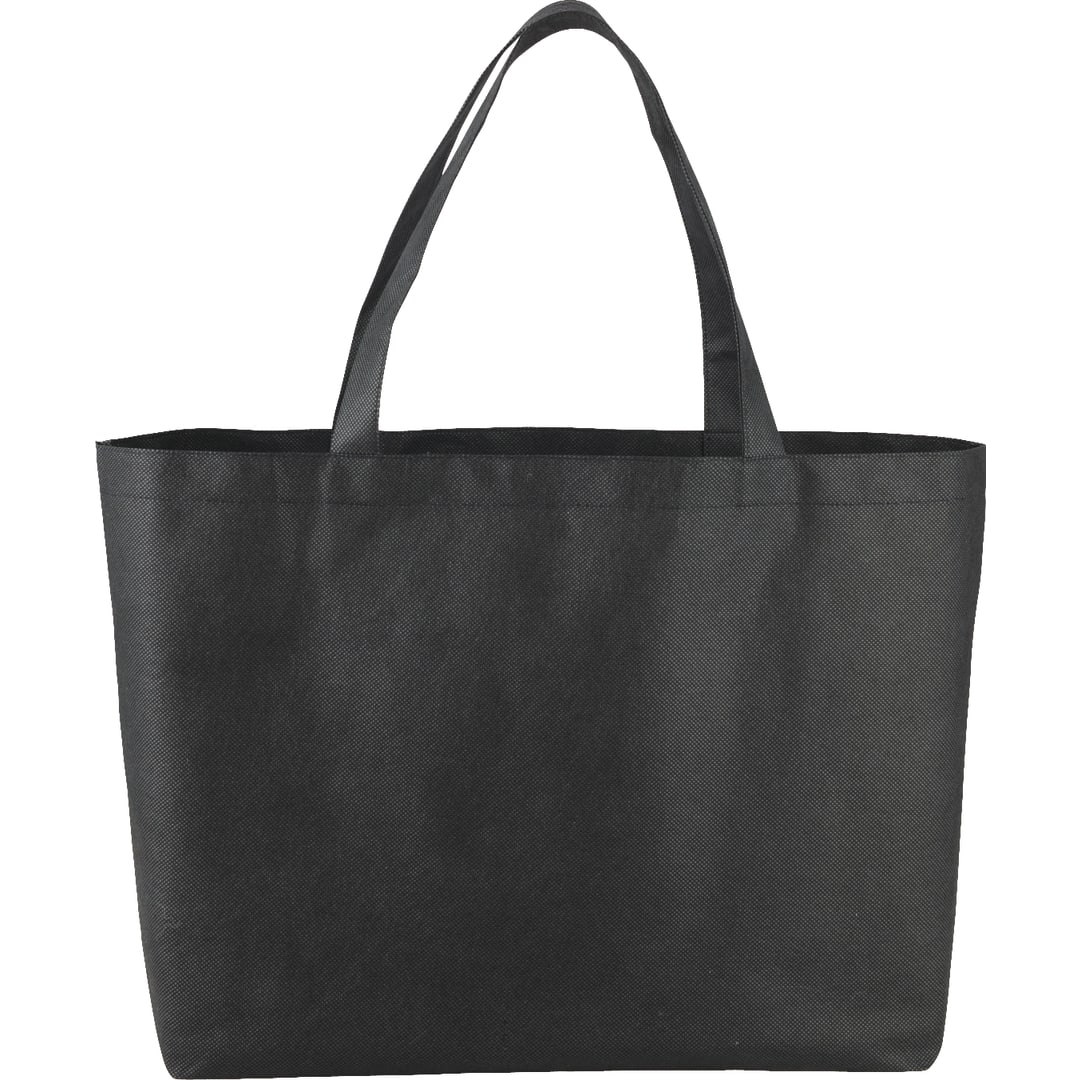 Big Boy Non-Woven Shopper Tote - SM-7344 Black