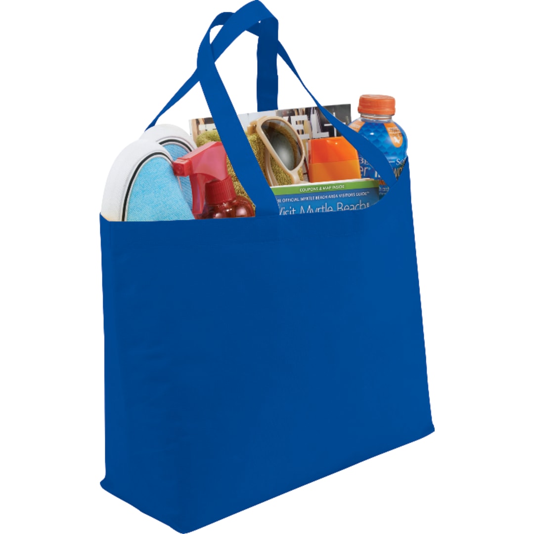 Big Boy Non-Woven Shopper Tote - SM-7344 Blue