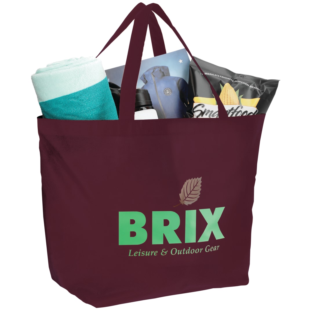 YaYa Budget Non-Woven Shopper Tote - SM-7346 Red