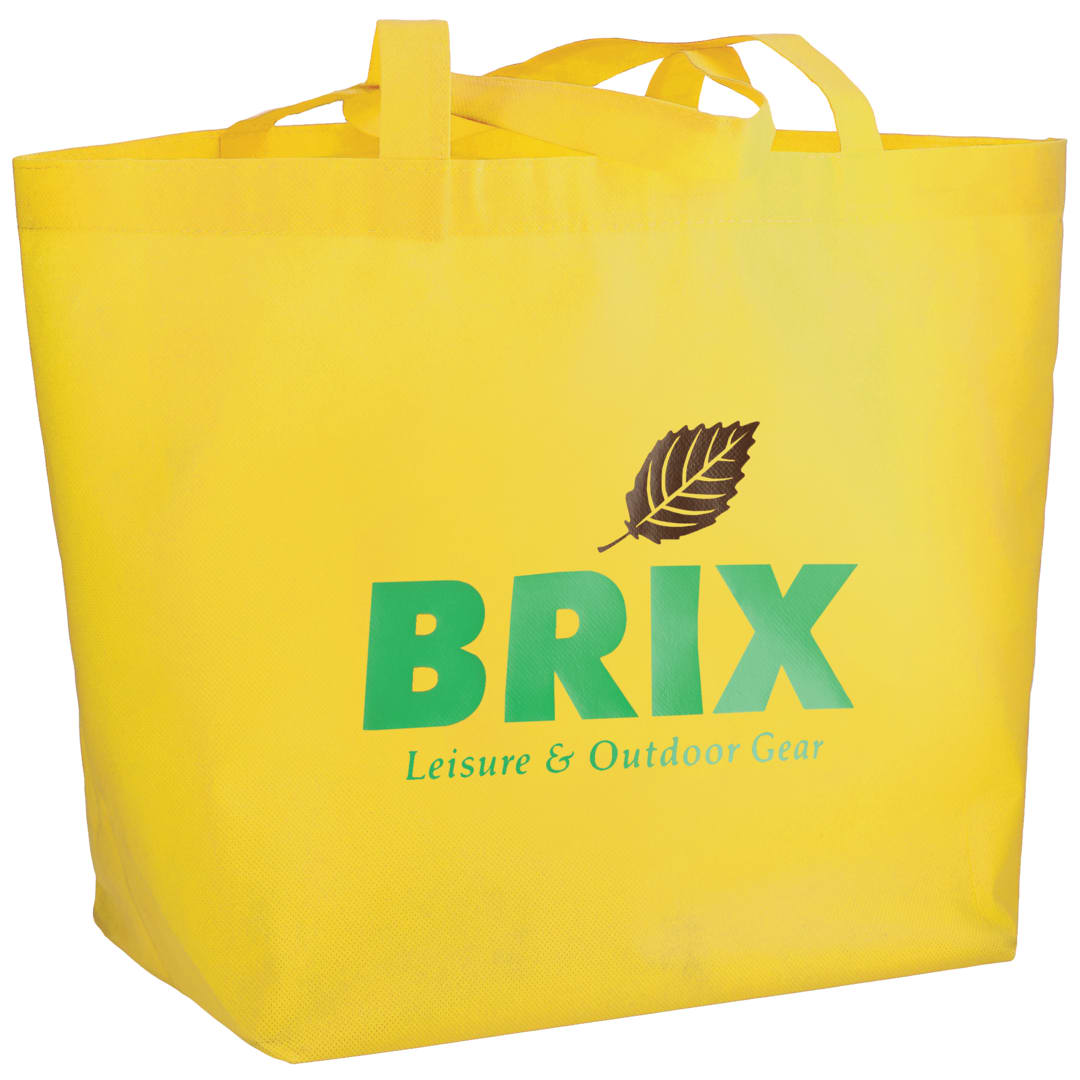YaYa Budget Non-Woven Shopper Tote - SM-7346 Yellow