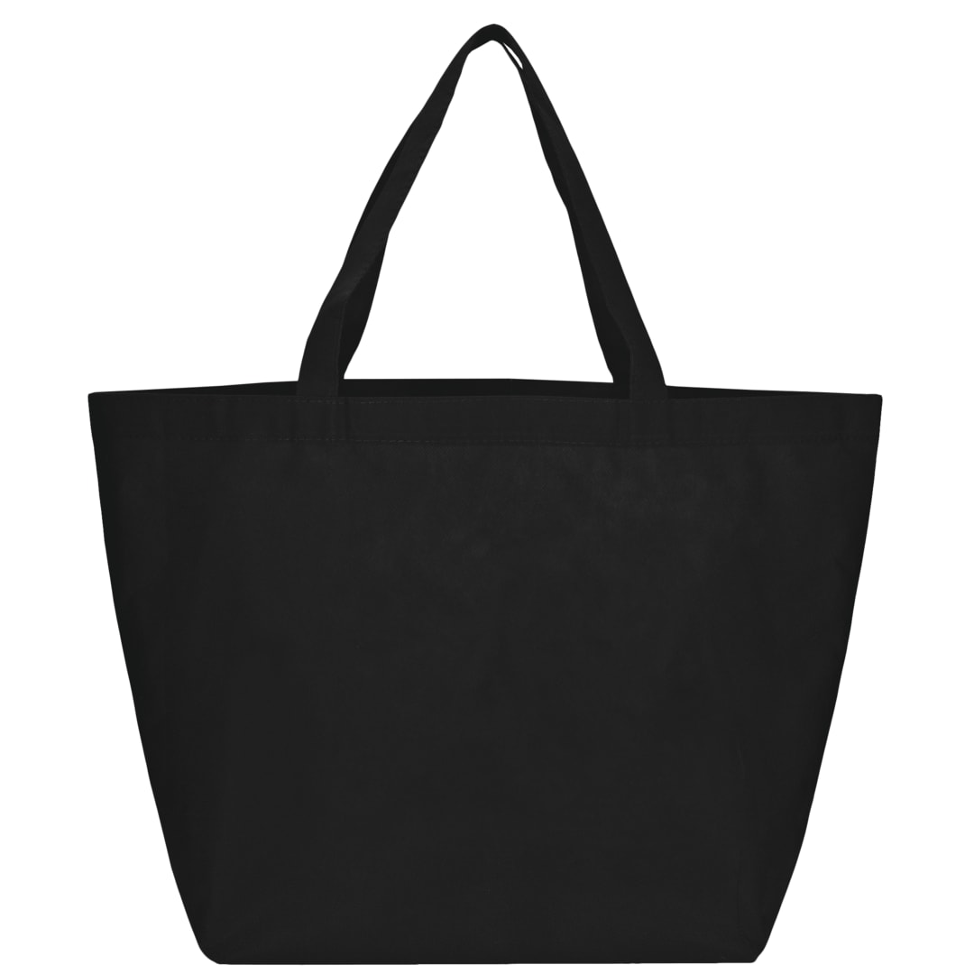 Bullet YaYa Budget Non-Woven Shopper Tote - SM-7346 Black