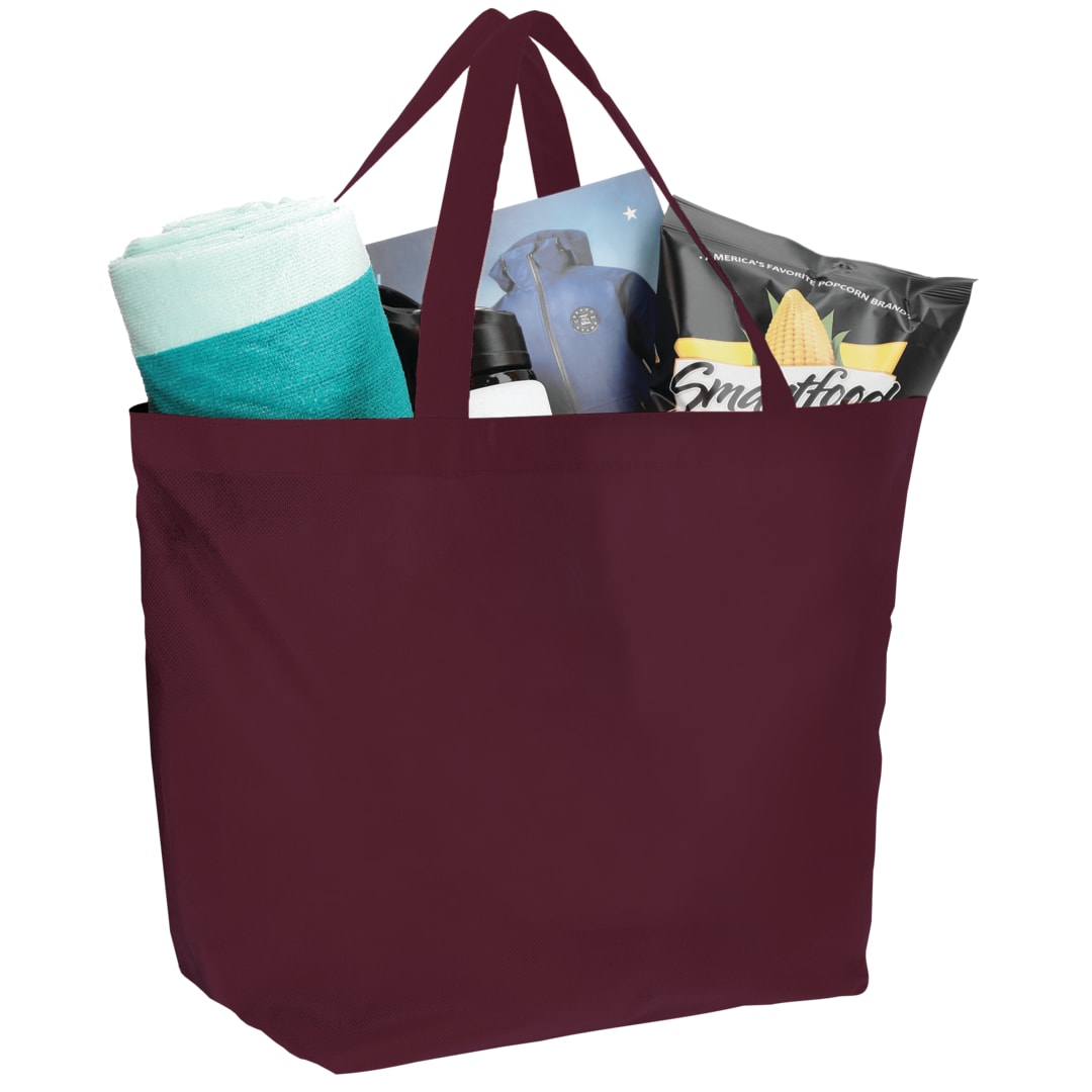 Bullet YaYa Budget Non-Woven Shopper Tote - SM-7346 Red