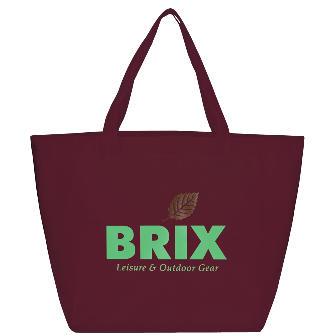 Bullet YaYa Budget Non-Woven Shopper Tote - SM-7346 Red