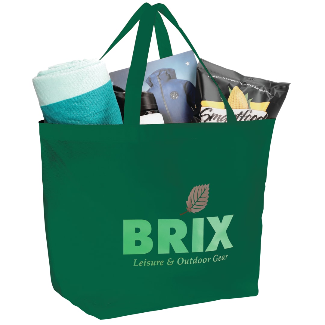 Bullet YaYa Budget Non-Woven Shopper Tote - SM-7346 Green