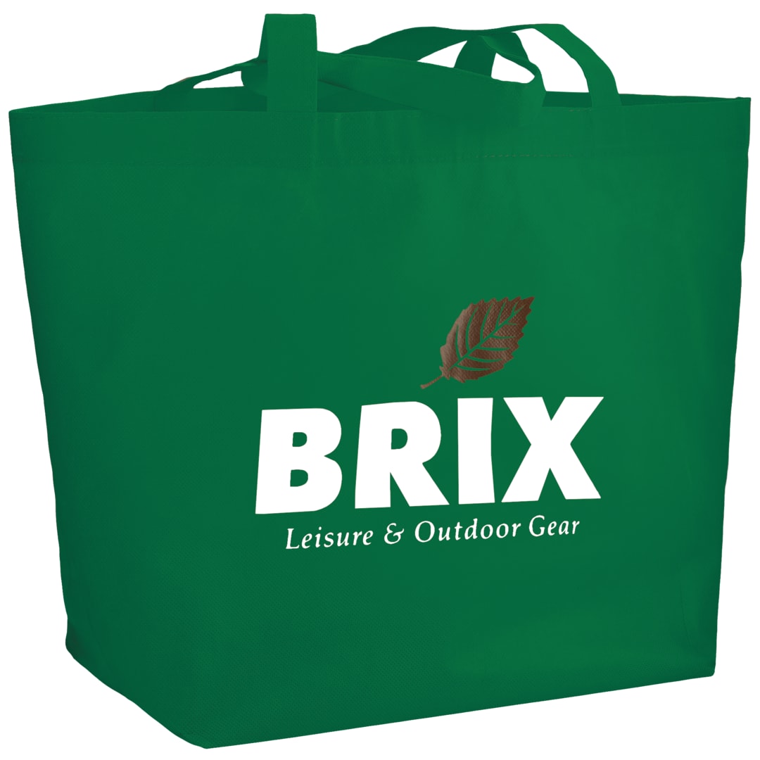 Bullet YaYa Budget Non-Woven Shopper Tote - SM-7346 Green
