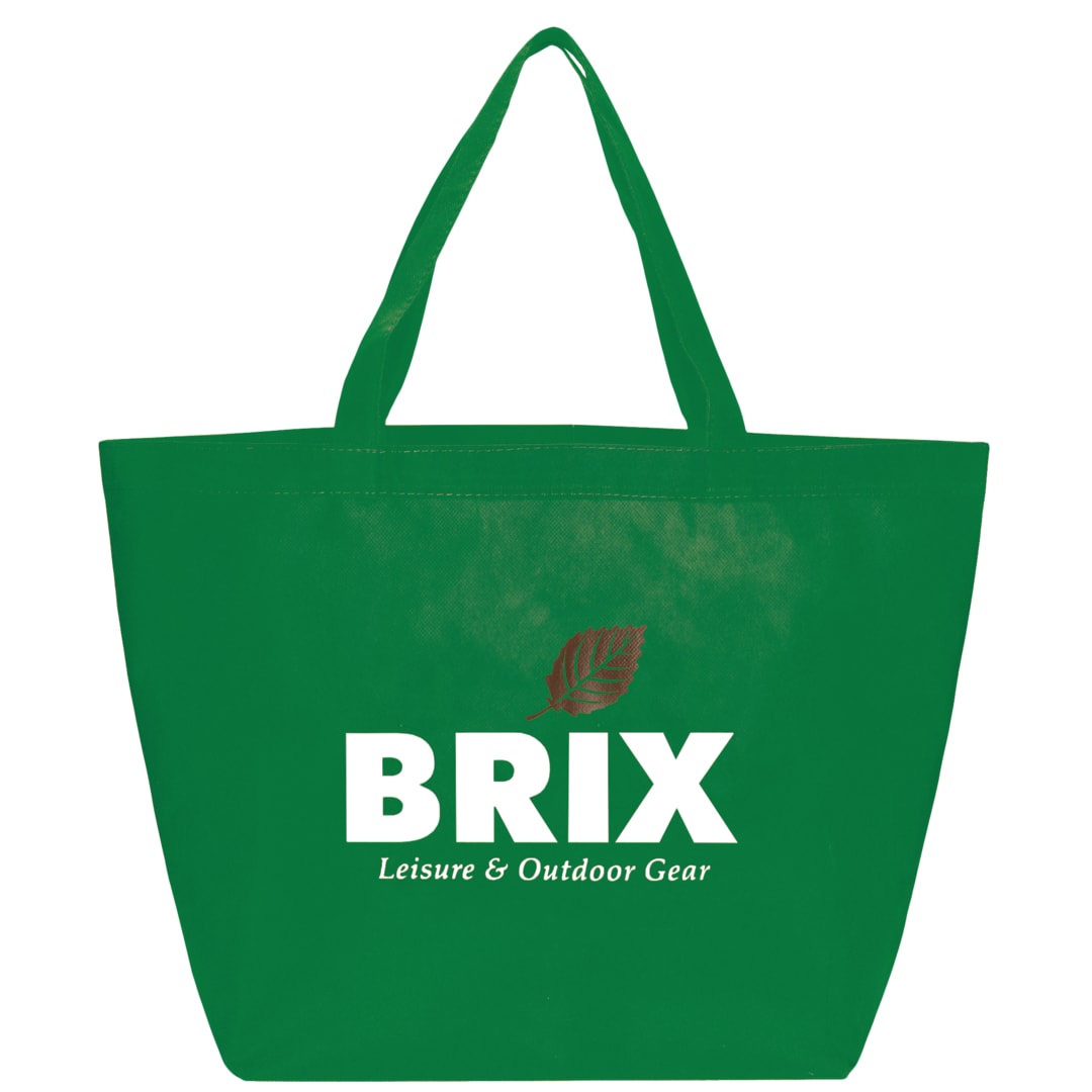 Bullet YaYa Budget Non-Woven Shopper Tote - SM-7346 Green