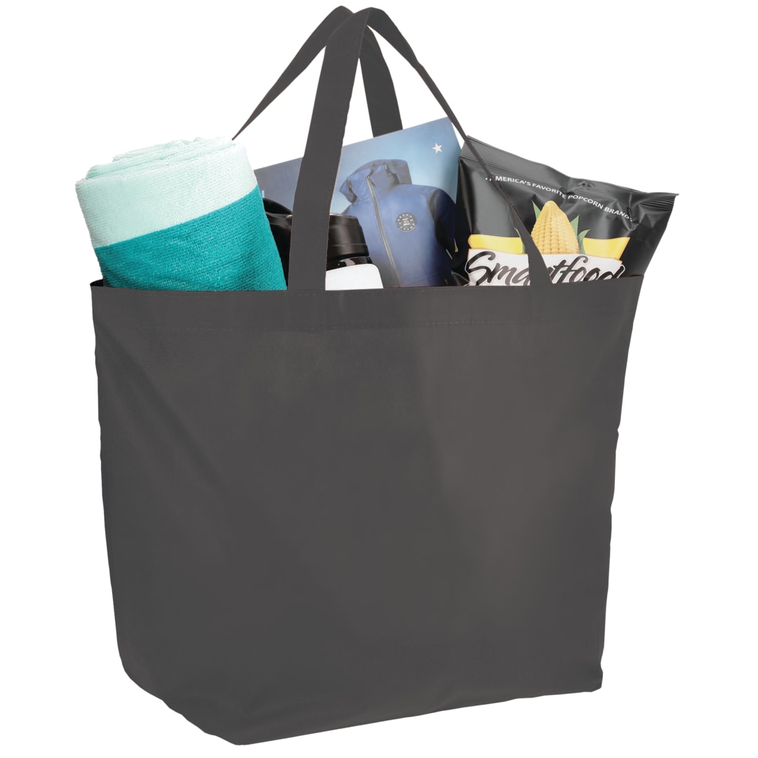 Bullet YaYa Budget Non-Woven Shopper Tote - SM-7346 Gray