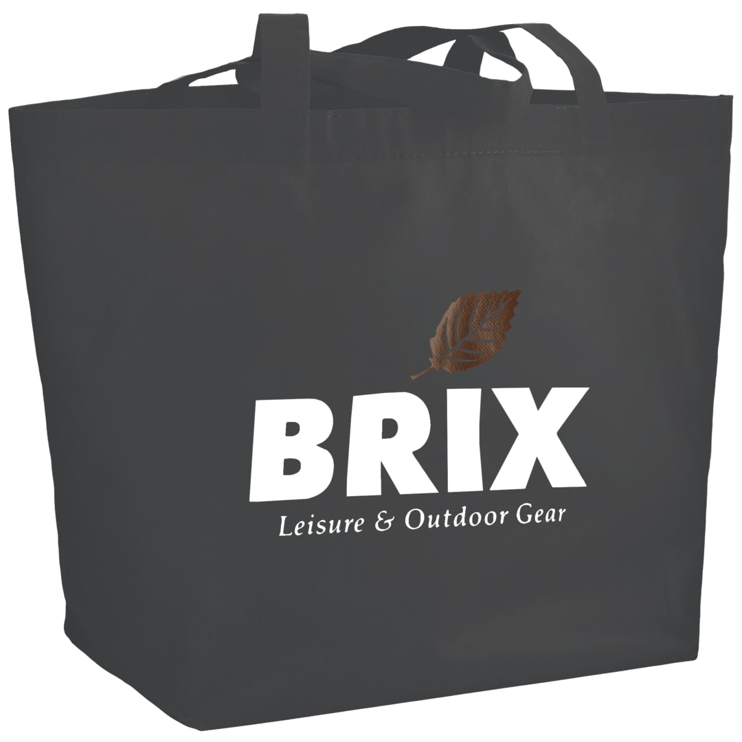 Bullet YaYa Budget Non-Woven Shopper Tote - SM-7346 Gray