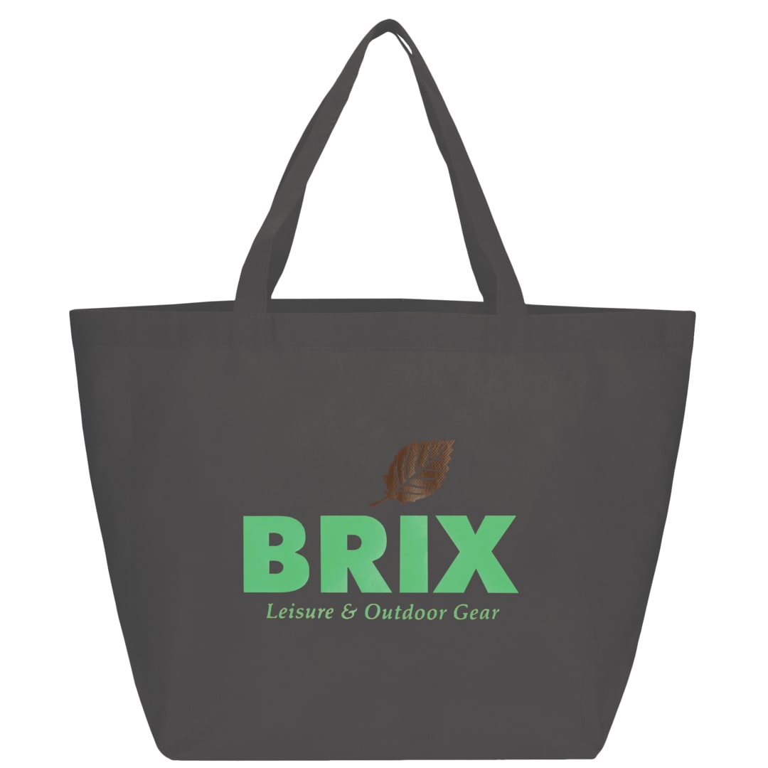 Bullet YaYa Budget Non-Woven Shopper Tote - SM-7346 Gray