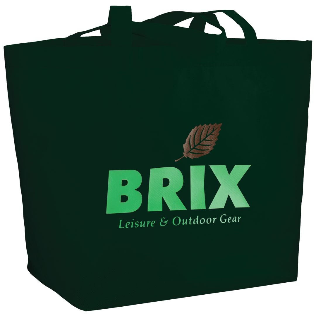 Bullet YaYa Budget Non-Woven Shopper Tote - SM-7346 Green