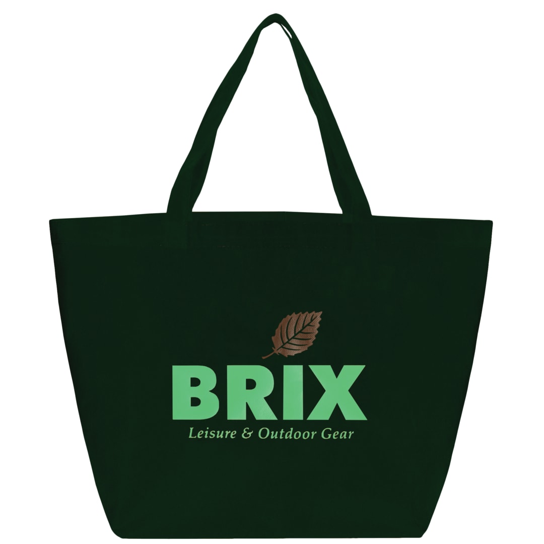 Bullet YaYa Budget Non-Woven Shopper Tote - SM-7346 Green