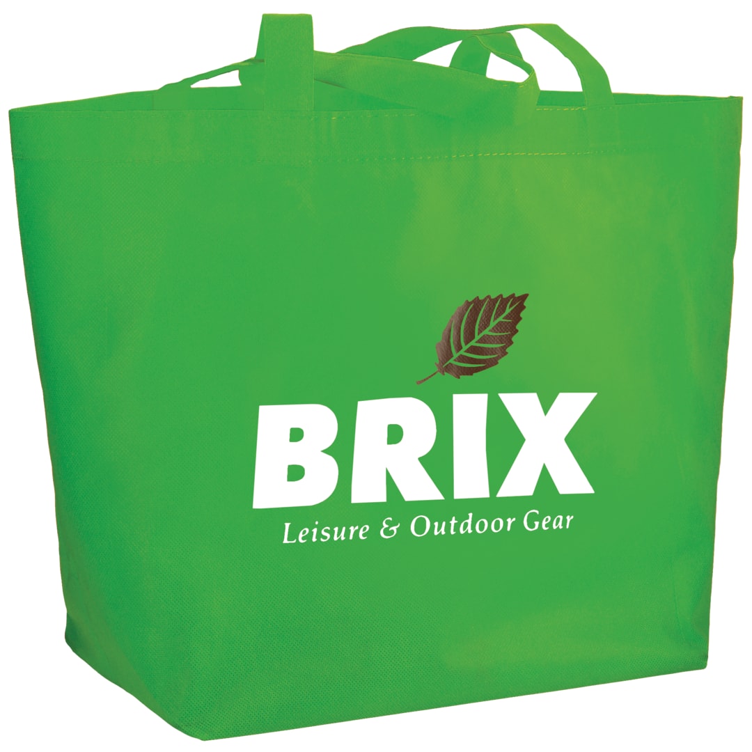 Bullet YaYa Budget Non-Woven Shopper Tote - SM-7346 Green
