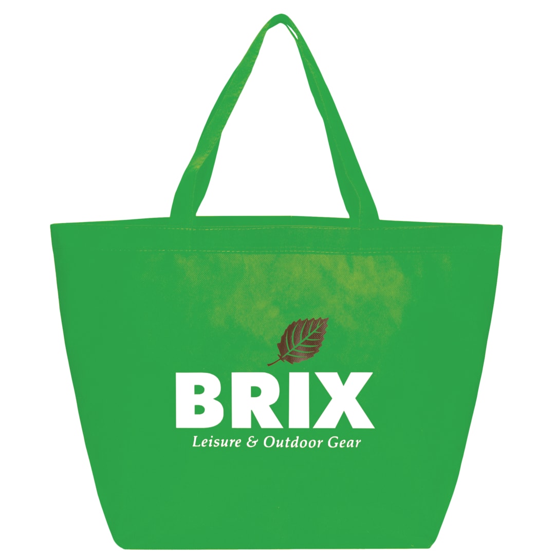 Bullet YaYa Budget Non-Woven Shopper Tote - SM-7346 Green