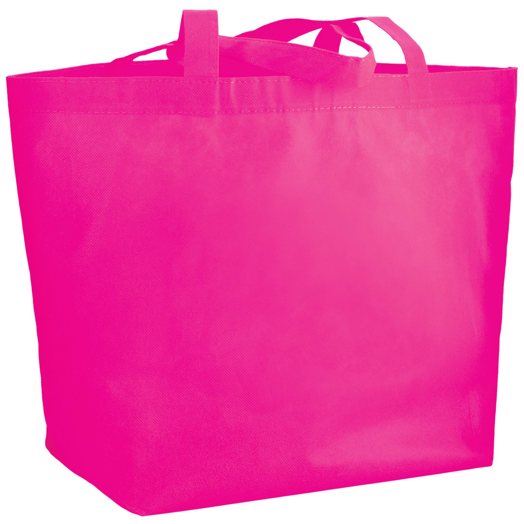 Bullet YaYa Budget Non-Woven Shopper Tote - SM-7346 Purple
