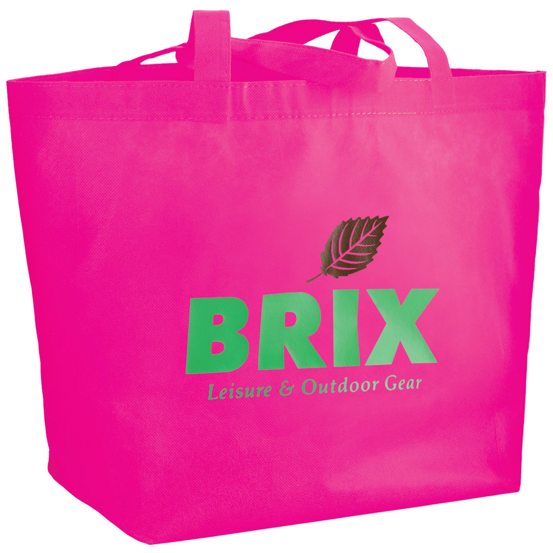 Bullet YaYa Budget Non-Woven Shopper Tote - SM-7346 Purple