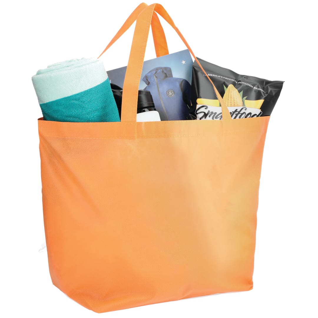 Bullet YaYa Budget Non-Woven Shopper Tote - SM-7346 Orange