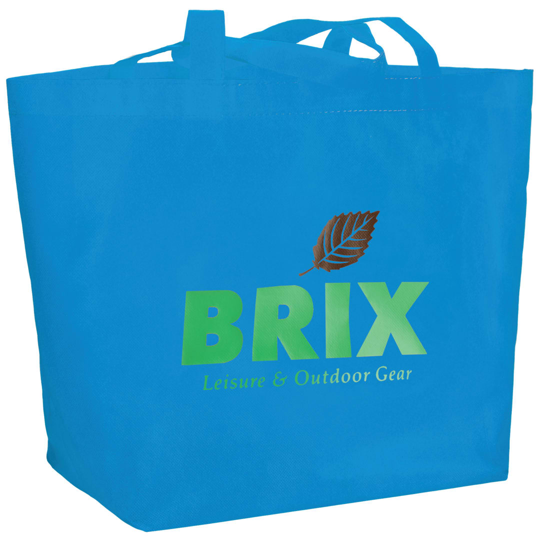 Bullet YaYa Budget Non-Woven Shopper Tote - SM-7346 Blue