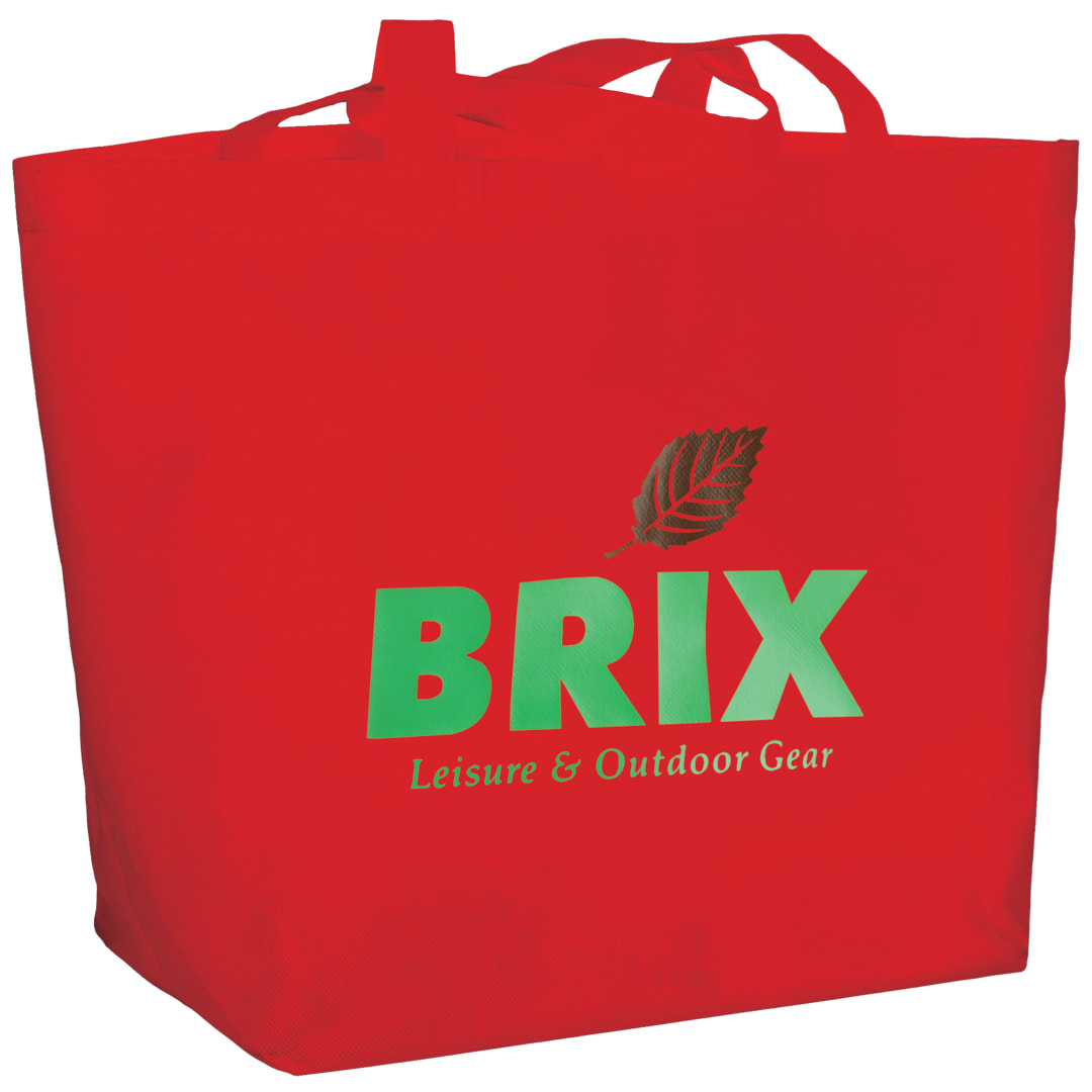 Bullet YaYa Budget Non-Woven Shopper Tote - SM-7346 Red