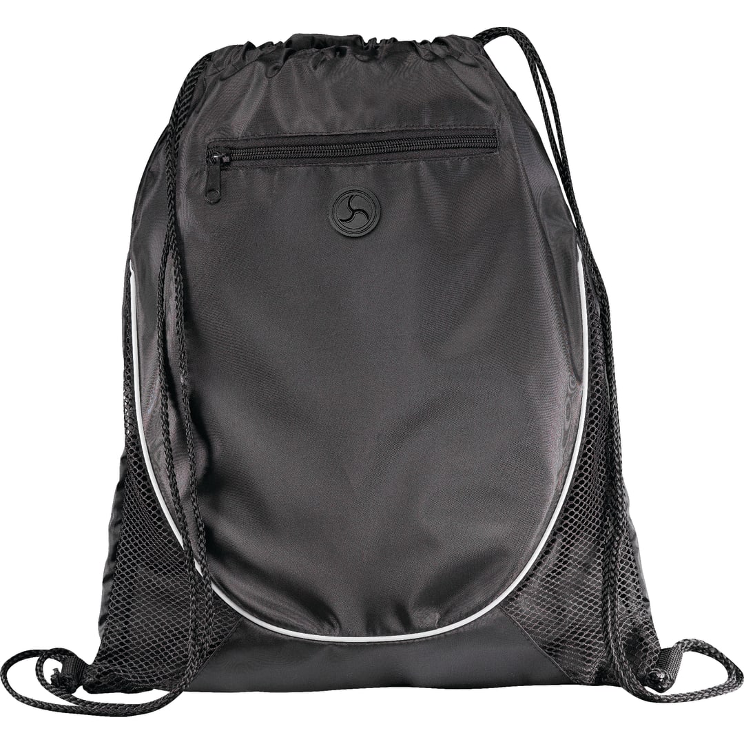 Bullet Peek Drawstring Bag - SM-7350 Black