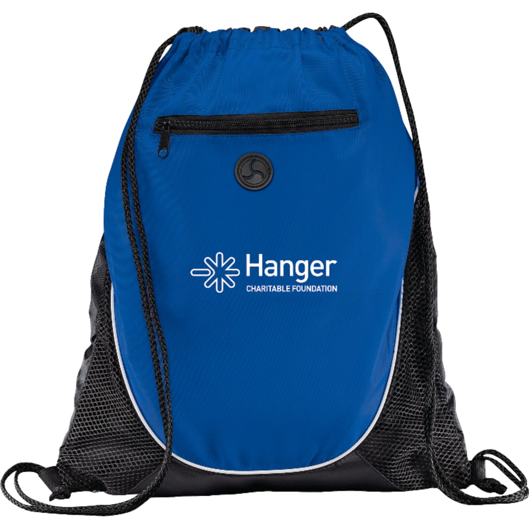 Bullet Peek Drawstring Bag - SM-7350 Blue