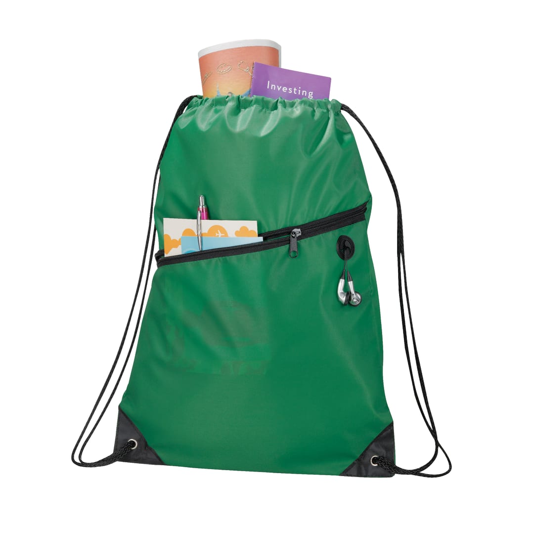 Bullet Robin Drawstring Bag - SM-7353 Green