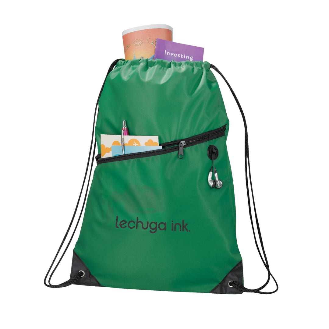 Bullet Robin Drawstring Bag - SM-7353 Green