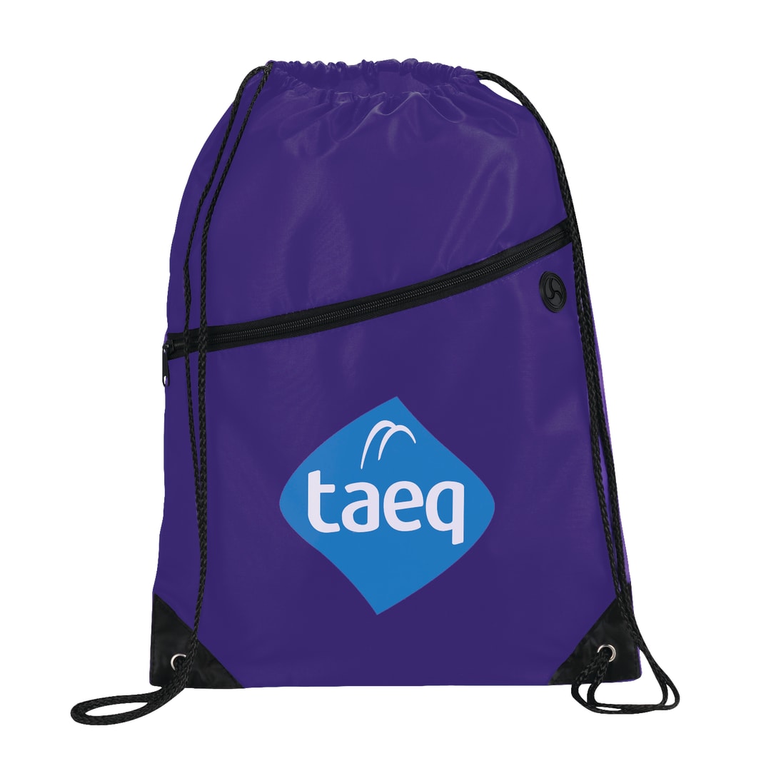 Bullet Robin Drawstring Bag - SM-7353 Purple