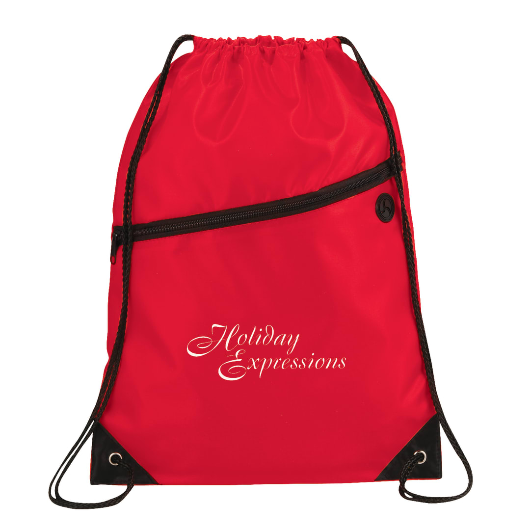 Bullet Robin Drawstring Bag - SM-7353 Red