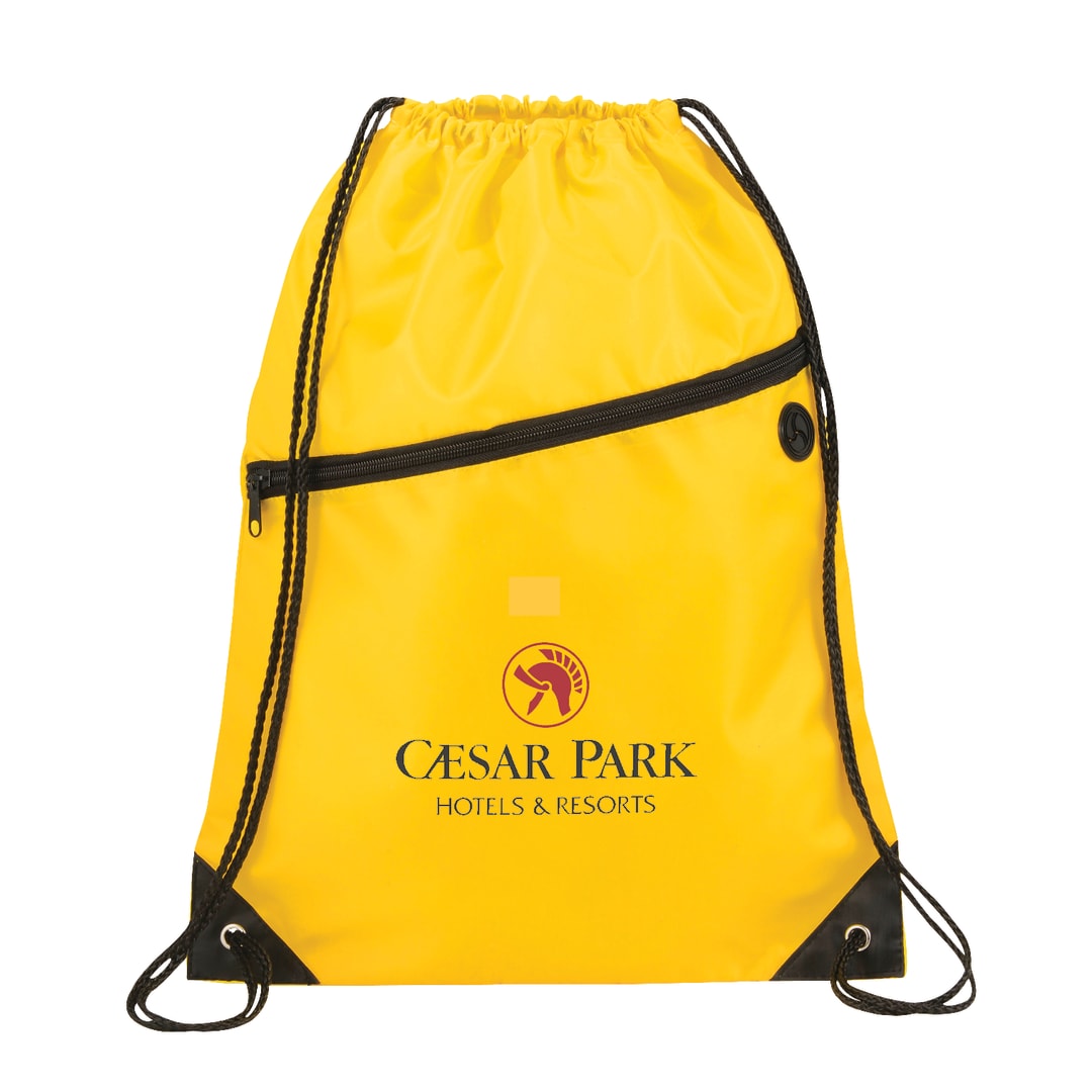 Bullet Robin Drawstring Bag - SM-7353 Yellow
