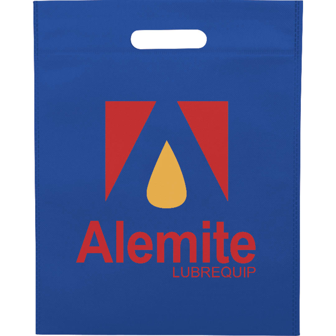 Freedom Heat Seal Non-Woven Tote - SM-7372 Blue