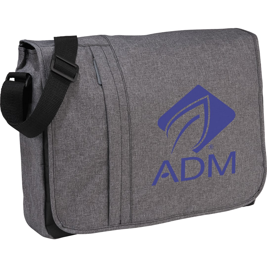 Urban 15" Computer Messenger Bag - SM-7378 Gray