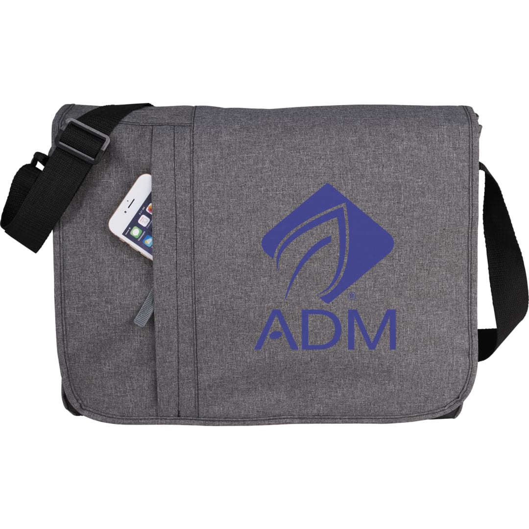 Urban 15" Computer Messenger Bag - SM-7378 Gray