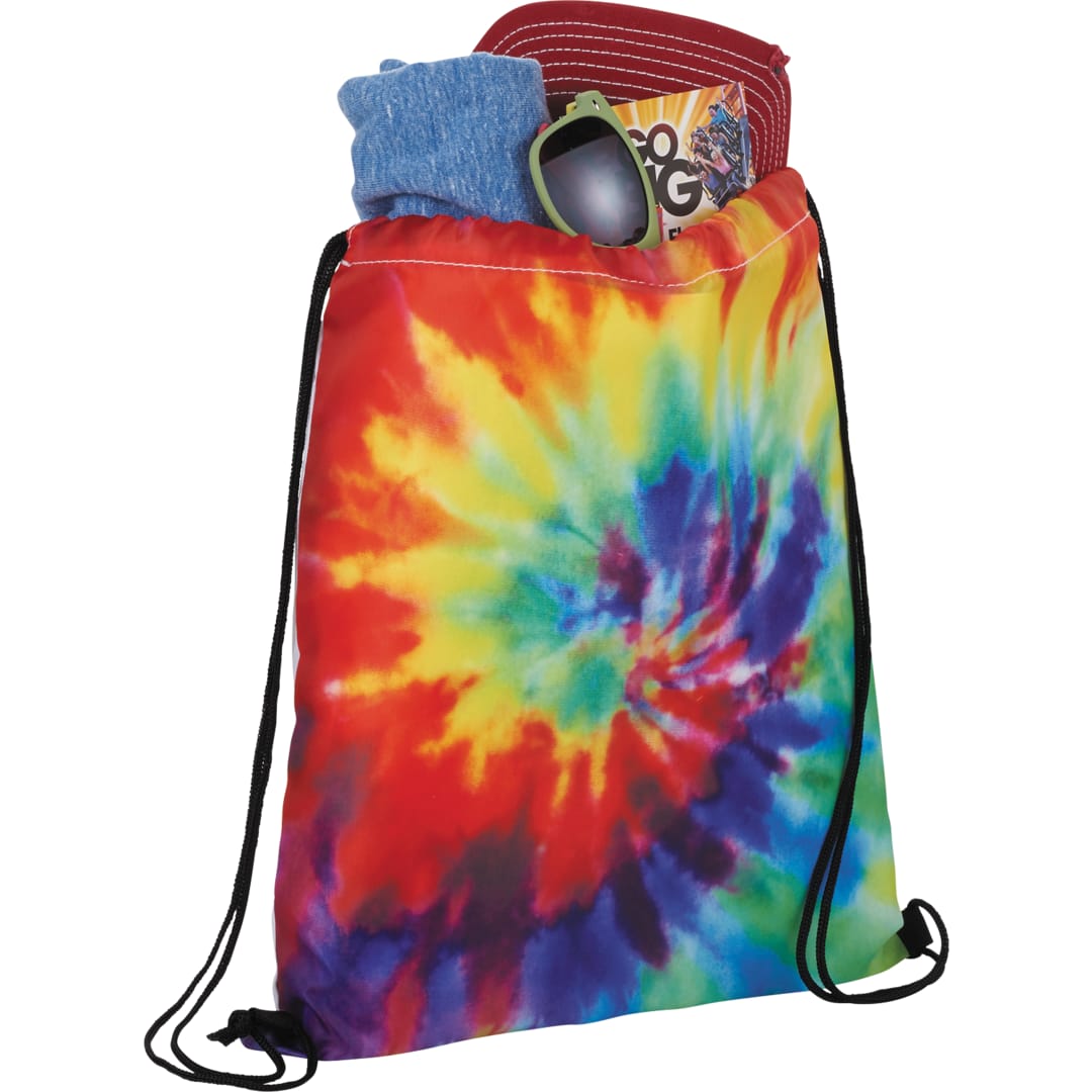 Tie Dye Drawstring Bag - SM-7379 Multi