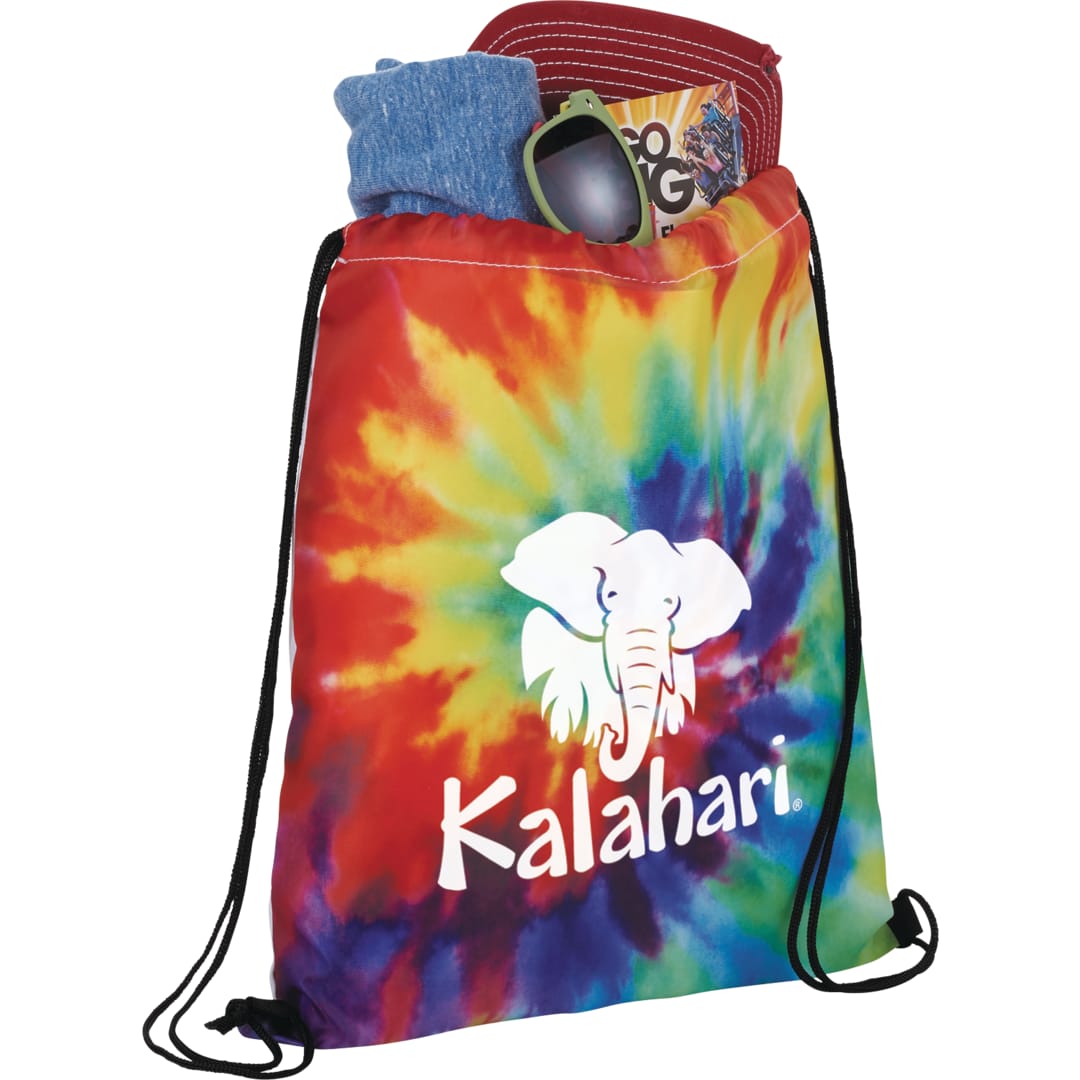 Tie Dye Drawstring Bag - SM-7379 Multi