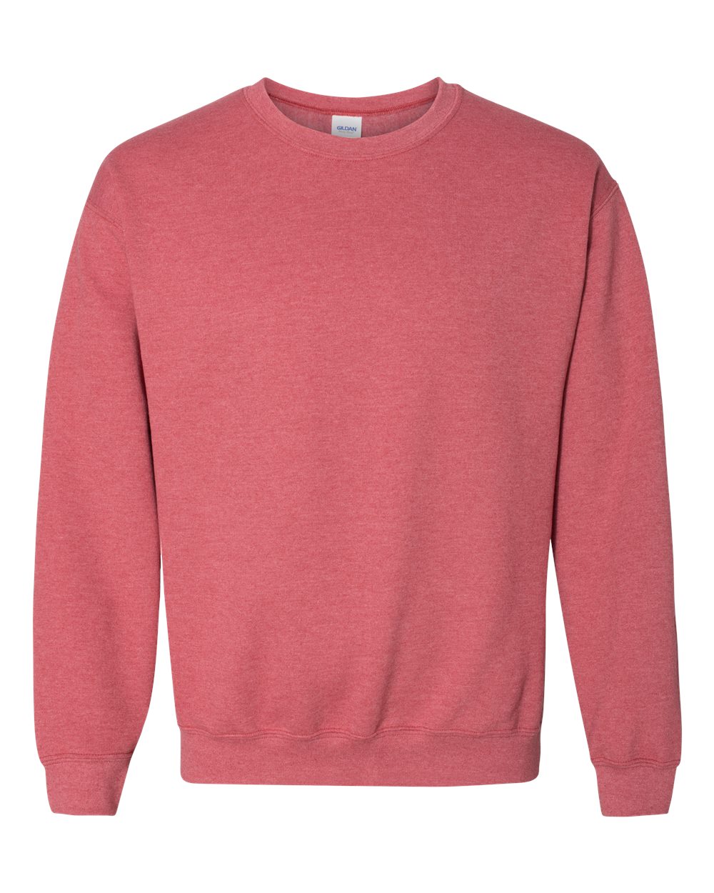 Gildan Unisex Heavy Blend™ Crewneck Sweatshirt - 18000 Heather Scarlet Red