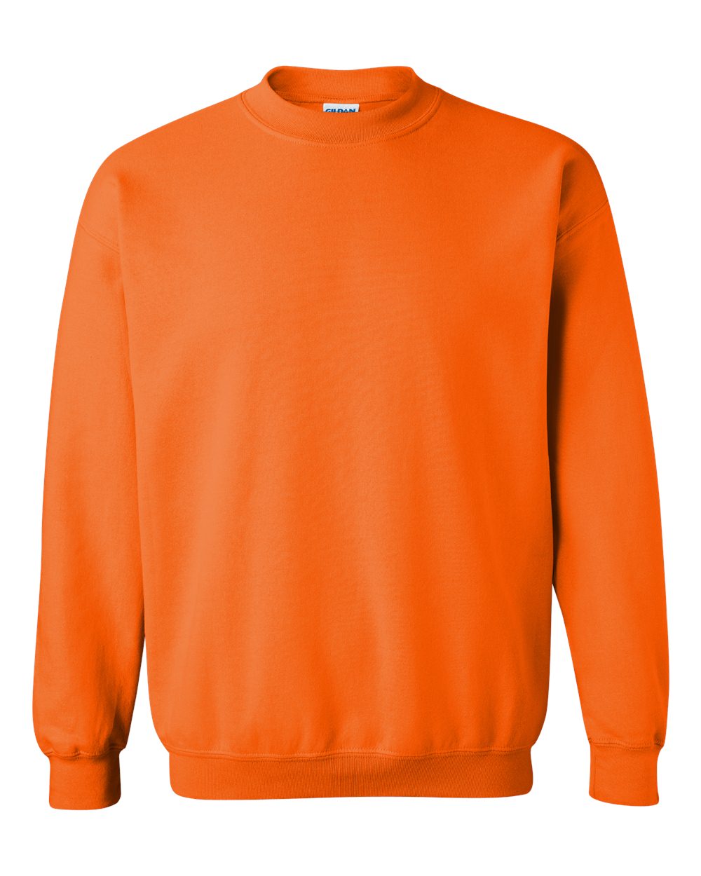 Gildan Unisex Heavy Blend™ Crewneck Sweatshirt - 18000 Safety Orange