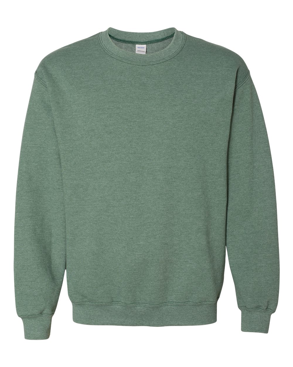 Gildan Unisex Heavy Blend™ Crewneck Sweatshirt - 18000 Heather Dark Green